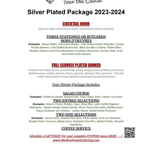 2023-2024 SILVER Plated - Hall at Castle Inn